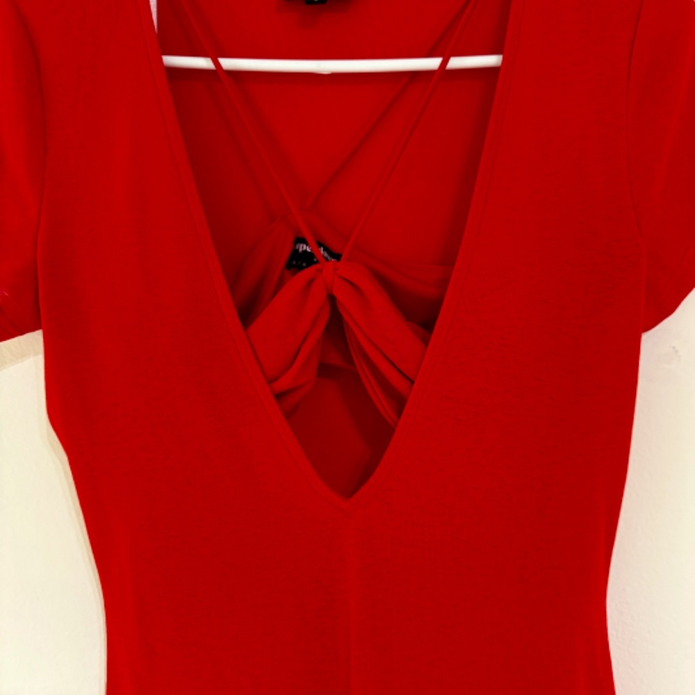 Superdown Red Dress - Picture 3 of 4